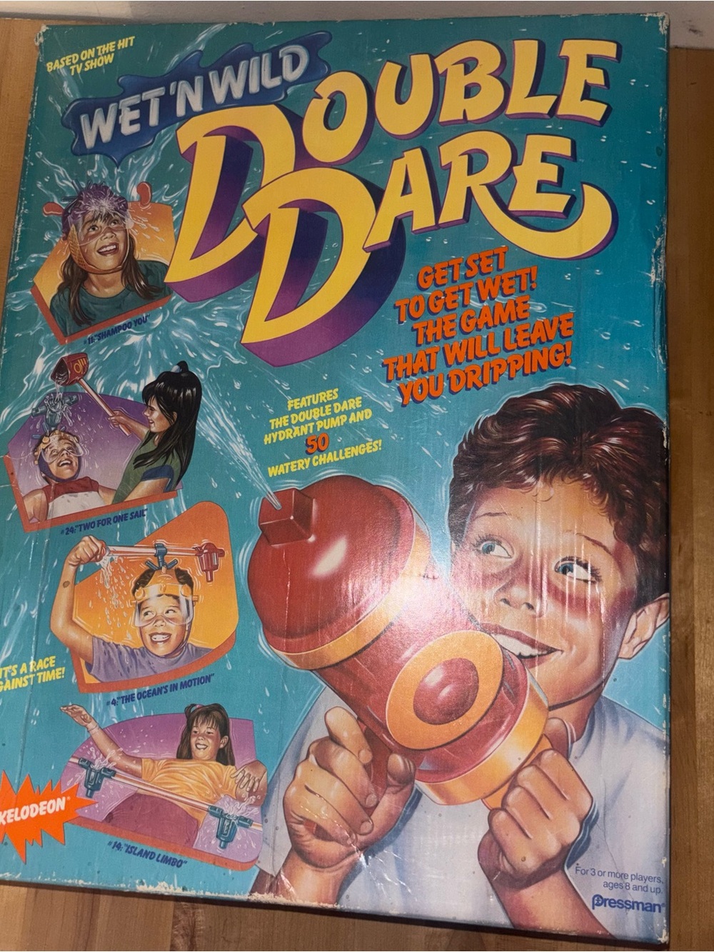 Wet 'N Wild Double Dare Game - Bright Teal Box